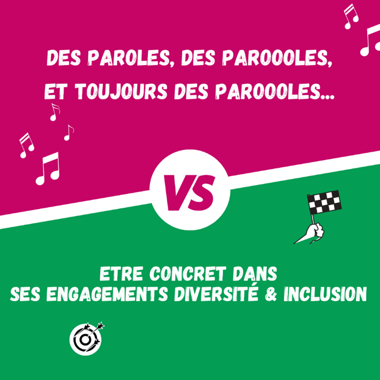 Paroles, paroles, paroles… Comment rassurer sur sa politique D&I ?